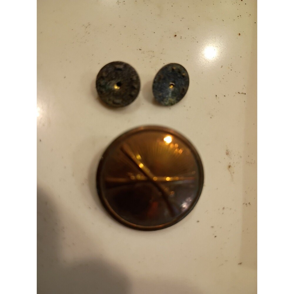 1920s ,1930sUS Army Military Gilt Collar Disc Pin Emblem Insignia K Company
